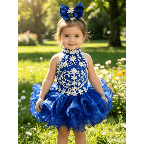 Infant/toddler/baby/children/kids Girl's glitz Pageant evening/prom Dress/clothing G284-6-2 Infant/toddler/baby/children/kids Girl's glitz Pageant evening/prom Dress/clothing G284-6-2