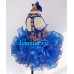 Infant/toddler/baby/children/kids Girl's glitz Pageant evening/prom Dress/clothing  G284A