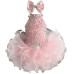 Infant/toddler/baby/children/kids Girl's glitz Pageant evening/prom Dress/clothing G284Pink Infant/toddler/baby/children/kids Girl's glitz Pageant evening/prom Dress/clothing G284Pink