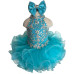 Infant/toddler/baby/children/kids Girl's glitz Pageant evening/prom Dress/clothing 1-6T G284TB