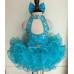 Infant/toddler/baby/children/kids Girl's glitz Pageant evening/prom Dress/clothing 1-6T G284TB