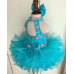 Infant/toddler/baby/children/kids Girl's glitz Pageant evening/prom Dress/clothing 1-6T G284TB