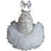 Infant/toddler/baby/children/kids Girl's glitz Pageant evening/prom Dress/clothing  G284White
