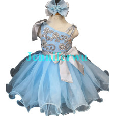Infant/toddler/baby/children/kids Girl's glitz Pageant evening/prom Dress/clothing  G285BB