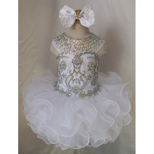 Infant/toddler/baby/children/kids Girl's Pageant evening/prom Dress/clothing 1-6T G287W