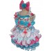 Infant/toddler/baby/children/kids Girl's glitz Pageant evening/prom Dress/clothing 1~6T G289-1