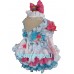 Infant/toddler/baby/children/kids Girl's glitz Pageant evening/prom Dress/clothing 1~6T G289-1