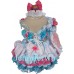 Infant/toddler/baby/children/kids Girl's glitz Pageant evening/prom Dress/clothing 1~6T G289-1