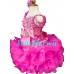  fabulous  neon pink Infant/toddler/baby/children/kids Girl's  glitz pageant  Dress/clothing G299