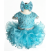  Infant/toddler/baby/children/kids Girl's  glitz pageant  lace Dress/clothing G515AQUA