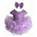  Infant/toddler/baby/children/kids Girl's  glitz pageant  lace Dress/clothing G515LILAC