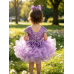  Infant/toddler/baby/children/kids Girl's  glitz pageant  lace Dress/clothing G515LILAC