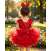 Infant/toddler/baby/children/kids Girl's glitz pageant lace Dress/clothing G515RED Infant/toddler/baby/children/kids Girl's glitz pageant lace Dress/clothing G515RED