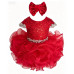 Infant/toddler/baby/children/kids Girl's glitz pageant lace Dress/clothing G515RED Infant/toddler/baby/children/kids Girl's glitz pageant lace Dress/clothing G515RED