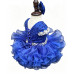  Infant/toddler/baby/children/kids Girl's  glitz pageant  lace Dress/clothing G515ROYAL