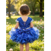  Infant/toddler/baby/children/kids Girl's  glitz pageant  lace Dress/clothing G515ROYAL
