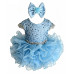  Infant/toddler/baby/children/kids Girl's  glitz pageant  lace Dress/clothing G515bb