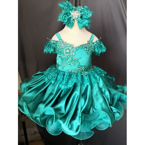 Infant/toddler/baby/children/kids Girl's Pageant evening/prom Dress/clothing 1-6T G522E