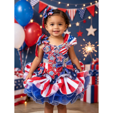 Infant/toddler/baby/children/kids Girl's Pageant evening/prom Dress/clothing 1-6T G535NA