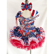 Infant/toddler/baby/children/kids Girl's Pageant evening/prom Dress/clothing 1-6T G535RB