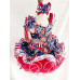 Infant/toddler/baby/children/kids Girl's Pageant evening/prom Dress/clothing 1-6T G535RB