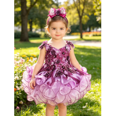 fabulous Infant/toddler/baby/children/kids Girl's glitz pageant Dress/clothing G588FL fabulous Infant/toddler/baby/children/kids Girl's glitz pageant Dress/clothing G588FL