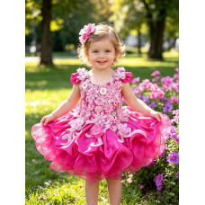 fabulous Infant/toddler/baby/children/kids Girl's glitz pageant Dress/clothing G588HP fabulous Infant/toddler/baby/children/kids Girl's glitz pageant Dress/clothing G588HP