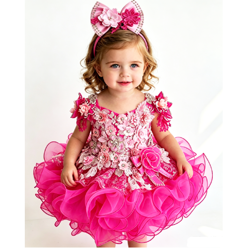 fabulous Infant/toddler/baby/children/kids Girl's glitz pageant Dress/clothing G588N fabulous Infant/toddler/baby/children/kids Girl's glitz pageant Dress/clothing G588N