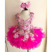  fabulous  Infant/toddler/baby/children/kids Girl's  glitz pageant  Dress/clothing G588NP