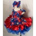 Infant/toddler/baby/children/kids Girl's Pageant evening/prom Dress/clothing 1-6T G588RB