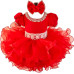 fabulous  Infant/toddler/baby/children/kids Girl's  glitz pageant  Dress/clothingG589R