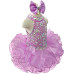 Infant/toddler/baby/children/kids Girl's glitz Pageant evening/prom Dress/clothing  LILAC-G284