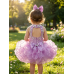 Infant/toddler/baby/children/kids Girl's glitz Pageant evening/prom Dress/clothing  LILAC-G284