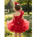 15 color available--Infant/toddler/baby/children/kids Girl's  Pageant evening/prom Dress/clothing  RED-G086