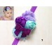 Girl Baby Kids Toddler Infant Flower Rhinestone multicolor Headband Hair Accessories Band 003