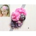 Girl Baby Kids Toddler Infant Flower Rhinestone multicolor Headband Hair Accessories Band 005